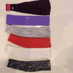 Lululemon Headbands lot of 6